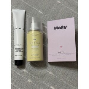 Lot Of 3 Hair Products Leave-in, Dry Shampoo, Hair Perfume, Luxury Travel Size